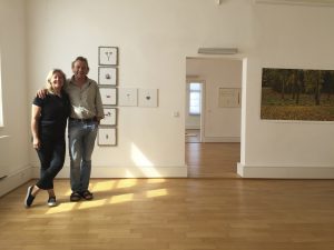 Curators Anne Linder and Volker Sonntag