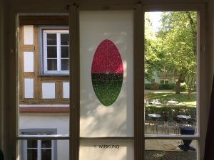 Fensterseite: Foliengalerie, Echinacea-Prozess.5. Wirkung, Foto: KUNST KLOSTER